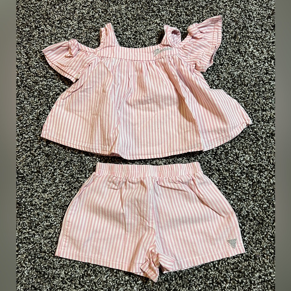 Guess 2 pc outfit set sz 18 months